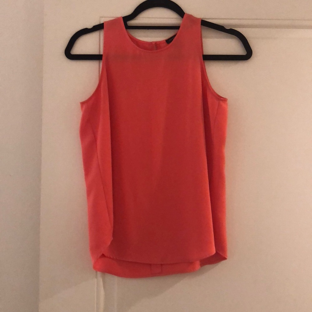 Ann Taylor Orange Shell Tank
